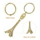 thumbnail image 5 of 12 llaveros retro de la Torre Eiffel, mini llaveros colgantes decorativos (dorado, plateado y bronce), 5 of 8