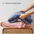 thumbnail image 4 of Simple&Opulence Navy Blue Throw Blanket for Couch-Super Soft Fluffy Blankets for Women 50x70 Inches Cozy Lightweight Fleece Blanket for Home Décor, 4 of 6