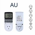 thumbnail image 1 of Electronic Digital Timer Switch 24 Hour Cyclic Eu Au Us Fr Br Plug Kitchen Timer Outlet Programmable Timing Socket 220v 120v, 1 of 3