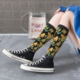 thumbnail image 5 of Yiaed Sunflowers And Bird Print Great elasticity Adult Stockings Sports socks for Men and Women, 5 of 6