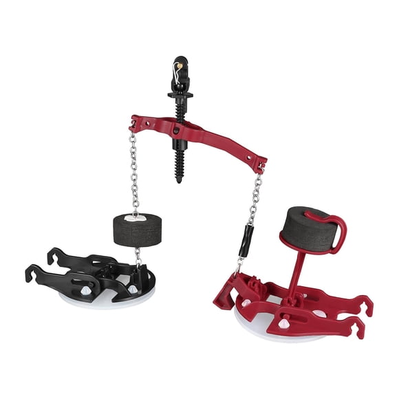 Conjunto de de inodoro, fácil instalación, accesorios para de descarga, cadena de metal, piezas de reparación de tanque de inodoro de