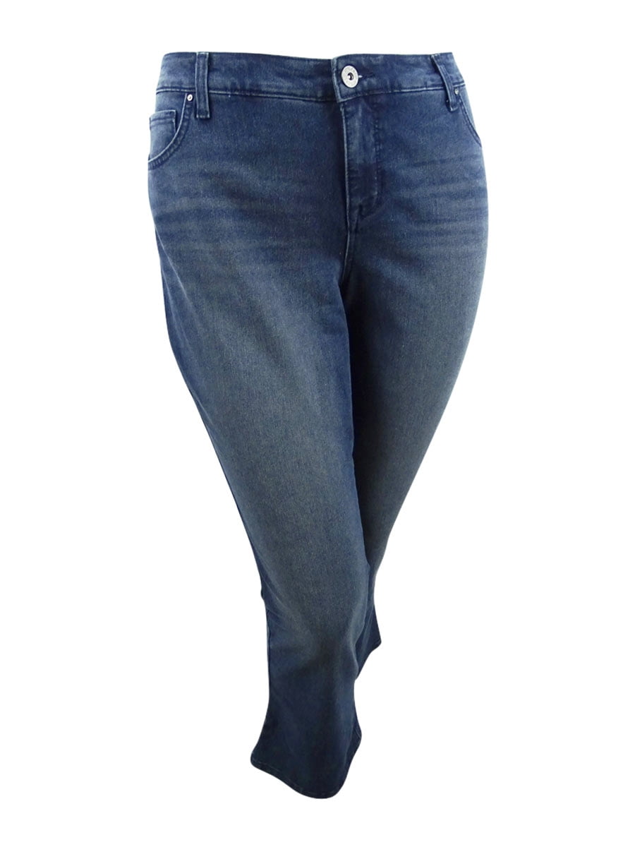tummy control bootcut jeans