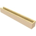 thumbnail image 5 of Ekena Millwork 4"W x 4"H x 32"L Block Woodgrain TimberThane Rafter Tail, Primed Tan, 5 of 6