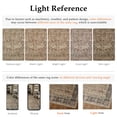 thumbnail image 6 of BERTHMEER 8'x10' Area Rugs for Living Room Large Vintage Brown and Green Carpets for Bedroom Office Machine Washable Farmhouse Dining Room Oriental Rugs Non Slip Traditional Distressed Rugs, 6 of 8