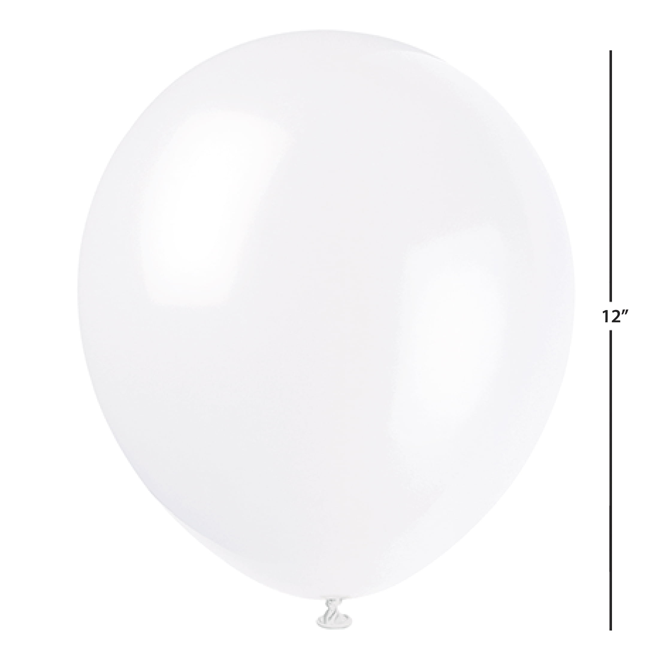 Gold/White/Confetti-Filled Latex Balloon Arch Kit, 36 Pieces