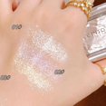 thumbnail image 2 of Clearance Now! Highlighter Powder Palette Eyeshadow Face Contour Shimmer Highlighter D9M4 R5T3, 2 of 8
