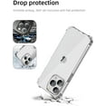 thumbnail image 5 of iPhone 14 Pro Max Clear Case - Crystal Clear Military Grade Drop Protection, Non-Yellowing , Shockproof Protective Cover for iPhone 14 Pro Max (Clear), 5 of 10