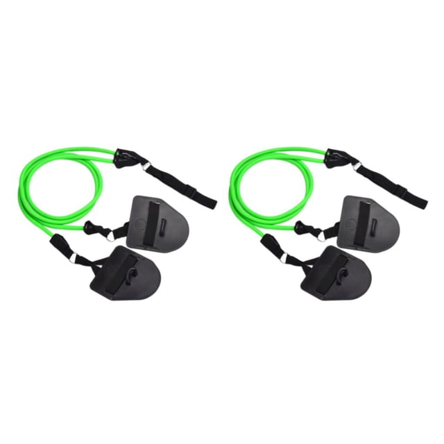 Soidarity Entrenador de brazos Bandas de resistencia Natación Ejercicio Banda Verde 50lb Verde 50 libras 2Conjunto