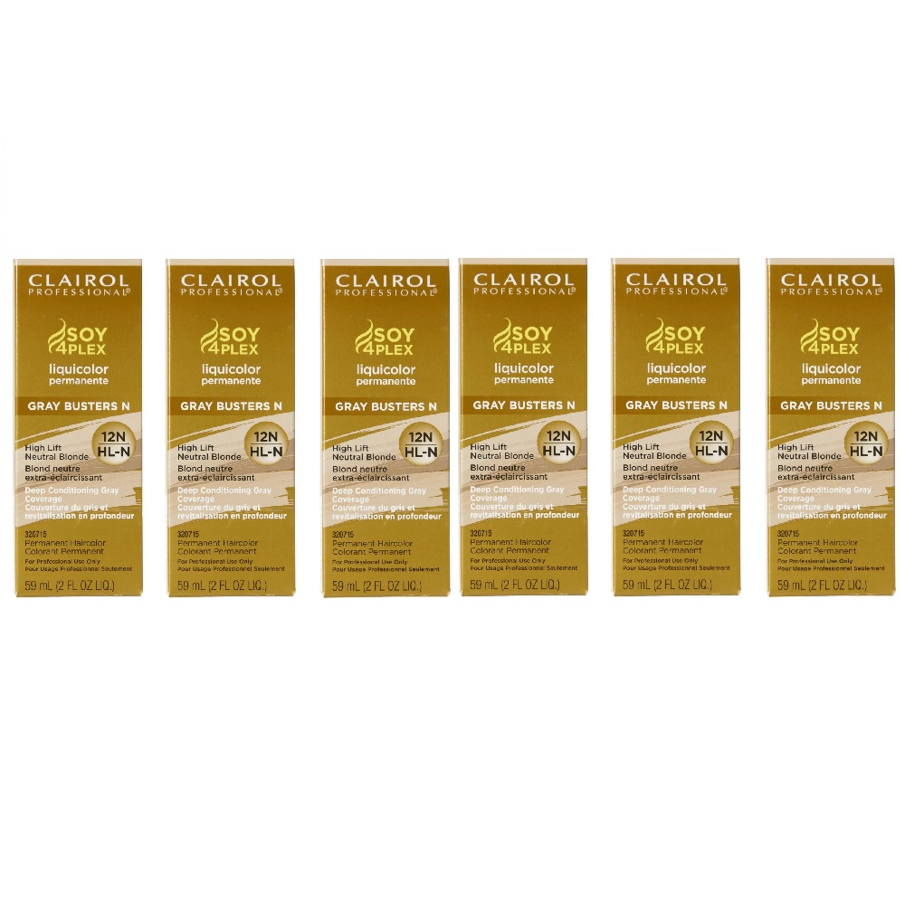 Clairol Soy 4Plex HIGH LIFT NEUTRAL BLONDE Liquid HCSPL12N (HLN) (6