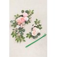 thumbnail image 6 of NOGIS Faux Flower Swag Set of 2 for Wedding Welcome Signs Floral Decorations and Wedding Reception Ceremony Signs (Pink), 6 of 7