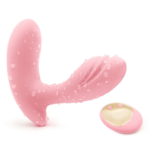 Juguete sexual para parejas Bragas Vibrador Conejo Vibrador de punto G Pareja Juguetes sexuales Estimulador de control remoto inalámbrico Vibración dual usable con juguete de succión, juguetes para ad