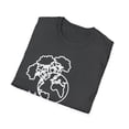 thumbnail image 5 of Save The Earth, Gildan Unisex Softstyle TShirt, Line Art Graphic Tee, S-3XL, 5 of 5