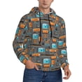 thumbnail image 2 of Sigee Industrial Transportation for Men's Pullover Hoodie Sweatshirts Adult Casual Long Sleeve Sweatshirts ,Sizes S-4XL-4X-Large, 2 of 7