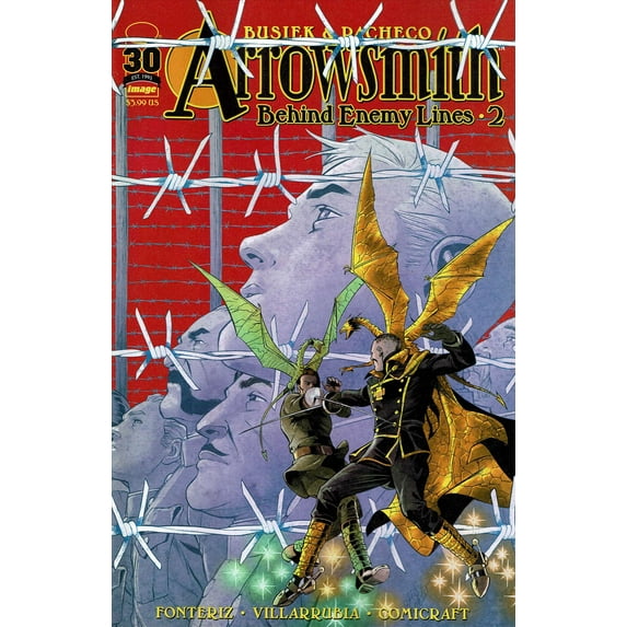 Arrowsmith Behind Enemy Lines #2 VF ; Image Comic Book