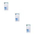 thumbnail image 2 of braveheart PP Food Storage Box Portable Transparent Replacement Fridge Restaurant Case 1500ml 3Set, 2 of 6