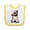 White and Yellow, variant on Inktastic Soft Coated Wheaten Boys or Girls Baby Bib