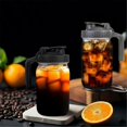 thumbnail image 5 of 2set 32OZ Mason Jar Pour Spout Lid-Glass Pitcher with Lid,Breast Milk Pitcher,Seal for Juice,Milk,C, 5 of 5