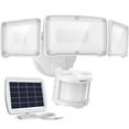 thumbnail image 1 of LEPOWER LED Solar Motion Outdoor Security Light, 1600LM Solar Motion Sensor Lights, 5500K White Light IP65 Waterproof Outdoor Flood Solar Light, 1 of 8