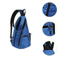 thumbnail image 6 of Luwecf Pickleball Backpack Pickleball Bag Casual Bag Organizer Oxford Outdoor and Blue, 6 of 9