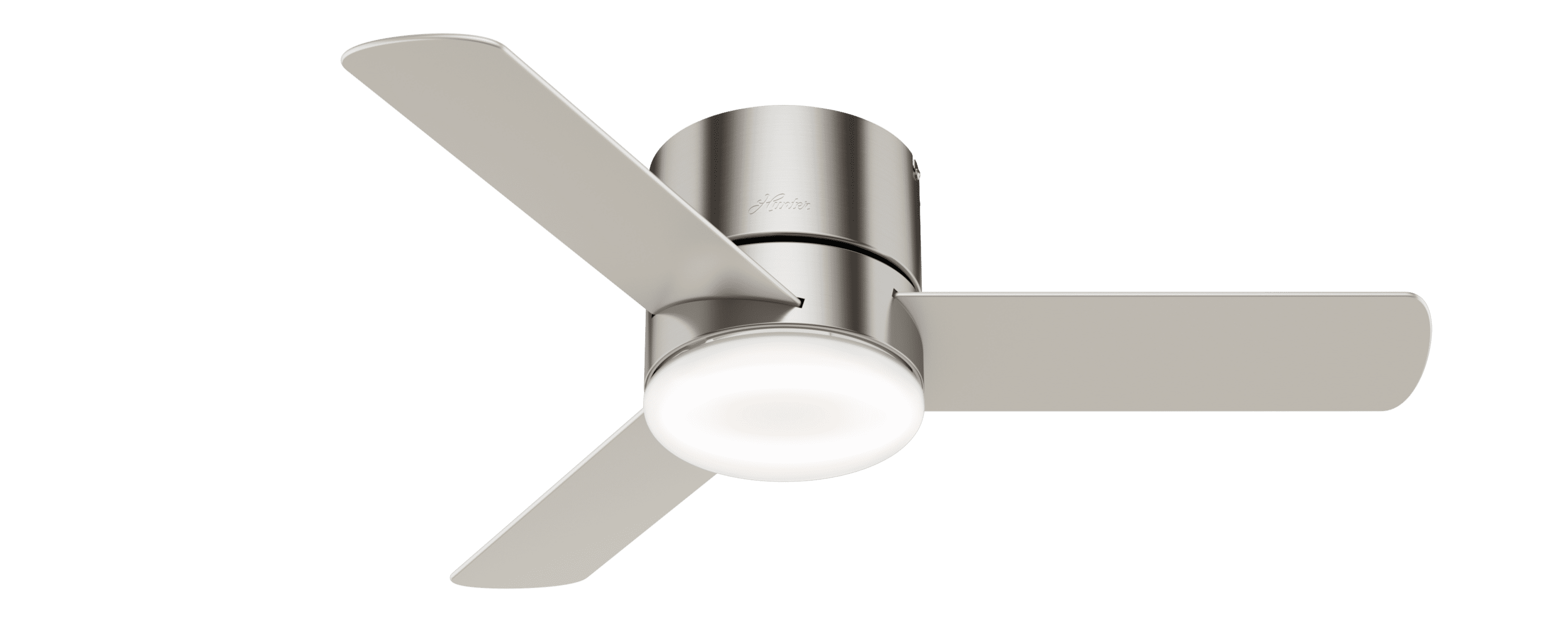 44 hunter minimus low profile led ceiling fan