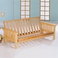 thumbnail image 1 of Coaster Cadre Futon en Chêne Vieilli, 1 of 1