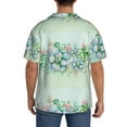 thumbnail image 3 of Kdxio Men'S Hawaiian Shirt For Men Short Sleeve Shirt Succulent Summer Casual Holiday Beach Button Down T-Shirts, 3 of 5