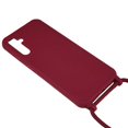 thumbnail image 3 of Funda para Samsung Galaxy A05s 4G, antideslizante, de TPU, con correa para el hombro, color rojo vino, estilo D Samsung Galaxy A05s 4G, rojo vino, 3 of 5