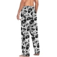 thumbnail image 6 of GZHJMY Cute Skull Pajama Pants, Mens Lounge Pants Super Soft Men Pajama Bottoms, Christmas New Year Birthday Father's Day Gifts, 6 of 7