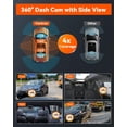 thumbnail image 4 of Dash Cam Vantrue N5 4 canales WiFi 360° STARVIS 2 Night Visi, 4 of 5