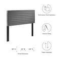 thumbnail image 7 of Modway Tranquil Full/Queen Headboard in Gray, 7 of 7