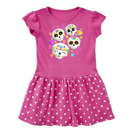Decorative Skull Party for Day of the Dead Infant Dress