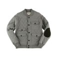 thumbnail image 1 of Chaqueta bomber Ecko Unltd forro polar acolchado hombre gris mediana, 1 of 2