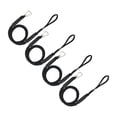 thumbnail image 1 of Bungee Dock Line Boat Rope for PWC Boat Bungee for Pontoon Fishing Boat Kayak Canoe Accs Black 4pcs, 1 of 9