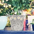 thumbnail image 5 of 2 Pcs Petit Seau Design Marguerite Conteneur de Fleurs Rétro Maison Vase à Fleurs, 5 of 5