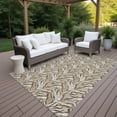 thumbnail image 3 of Addison Rugs Chantille Indoor/Outdoor Transitional Modern Chocolate Machine Washable Rectangle Rug, 10' x 14', 3 of 10