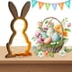 thumbnail image 2 of Señales Mesa Decoraciones en Forma Conejo Adornos Lámpara Pascua Conejito Múltiple Que Funciona Con Operación Baterías para La Fiesta, 2 of 9