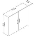 thumbnail image 4 of Pemberly Row 2 Door Kit for Bookcase in White - Engineered Wood, 4 of 5