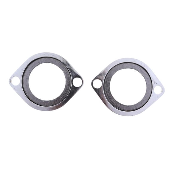 Exhaust Flange Kit W/ Gaskets for Evo Twin Cam Street Glide Boy