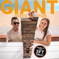 thumbnail image 2 of Torre de equilibrio de madera GoSports de 91 cm, juego grande, 2 of 6