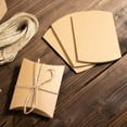 thumbnail image 6 of Efavormart 50 Pack | 4.5"x3.5" Natural Rustic Party Gift Boxes With Jute Rope Tie, Paper Wedding Favor Pillow Box Set, 6 of 11