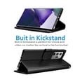 thumbnail image 3 of Galaxy Note 20 Wallet Case, Galaxy Note 20 5G 2020 PU Leather Cases, Njjex [Kickstand] Luxury PU Leather Wallet Case Flip Folio Cover [Card Slots] [Wrist Strap], 3 of 7