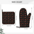 thumbnail image 3 of Honeii Poker Creative Symbols patten Oven Mitts and Pot Holders Sets, Baker Oven Mitts, Mittens for Kitchen Decor, Baking Lover over Gloves Gifts, 3 of 7