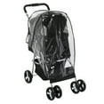 thumbnail image 5 of 4 Wheels Pet Stroller, Weather Cover, Storage Basket, for 33lbs Medium Dog, Small Cat, Travel Walking Puppy Stroller (Black), 5 of 7