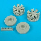 1/72 B25 Engines for HSG (2)