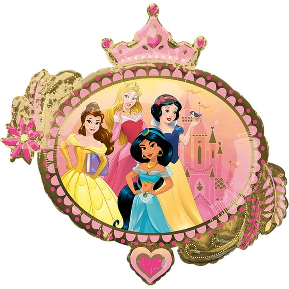Mayflower Distributing 624382 34 in. Once Upon a Time Princess Jumbo Foil Balloon