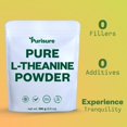 thumbnail image 5 of Purisure L-Theanine Powder, Focus & Relaxation Support, Dietary Supplement, 100 g, 5 of 11