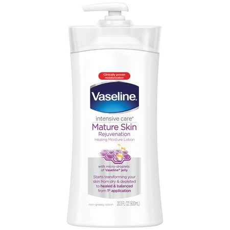 Vaseline Intensive Care Body Lotion Mature Skin Rejuvenation 20.3 oz