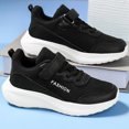 thumbnail image 4 of Willtoo Kids Boy Girl Solid Breathable Sport Shoes for Outdoor School Running Walking, 4 of 5