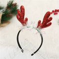 thumbnail image 3 of Dengmore Christmas Party Decorations Christmas Antler Headdress Headband Christmas Gold Big Antler Headband Headband Decorative Props, 3 of 5