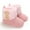 Pink, variant on CYRBOKO Girls' Snow Boots, Soft Sole Thermal Cotton Gift Shoes for Kids Gray Size 6-9 Months